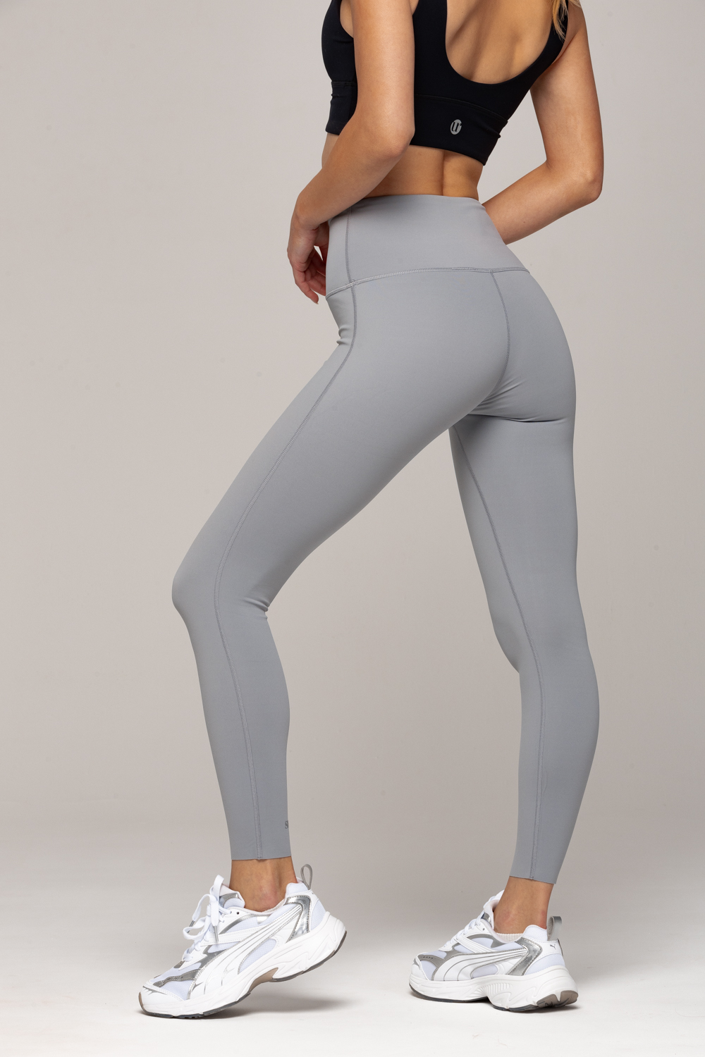 Леггинсы базовые с высокой посадкой для фитнеса и йоги