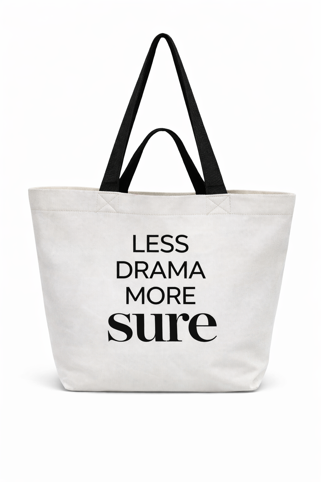 Сумка-шоппер LESS DRAMA MORE SURE