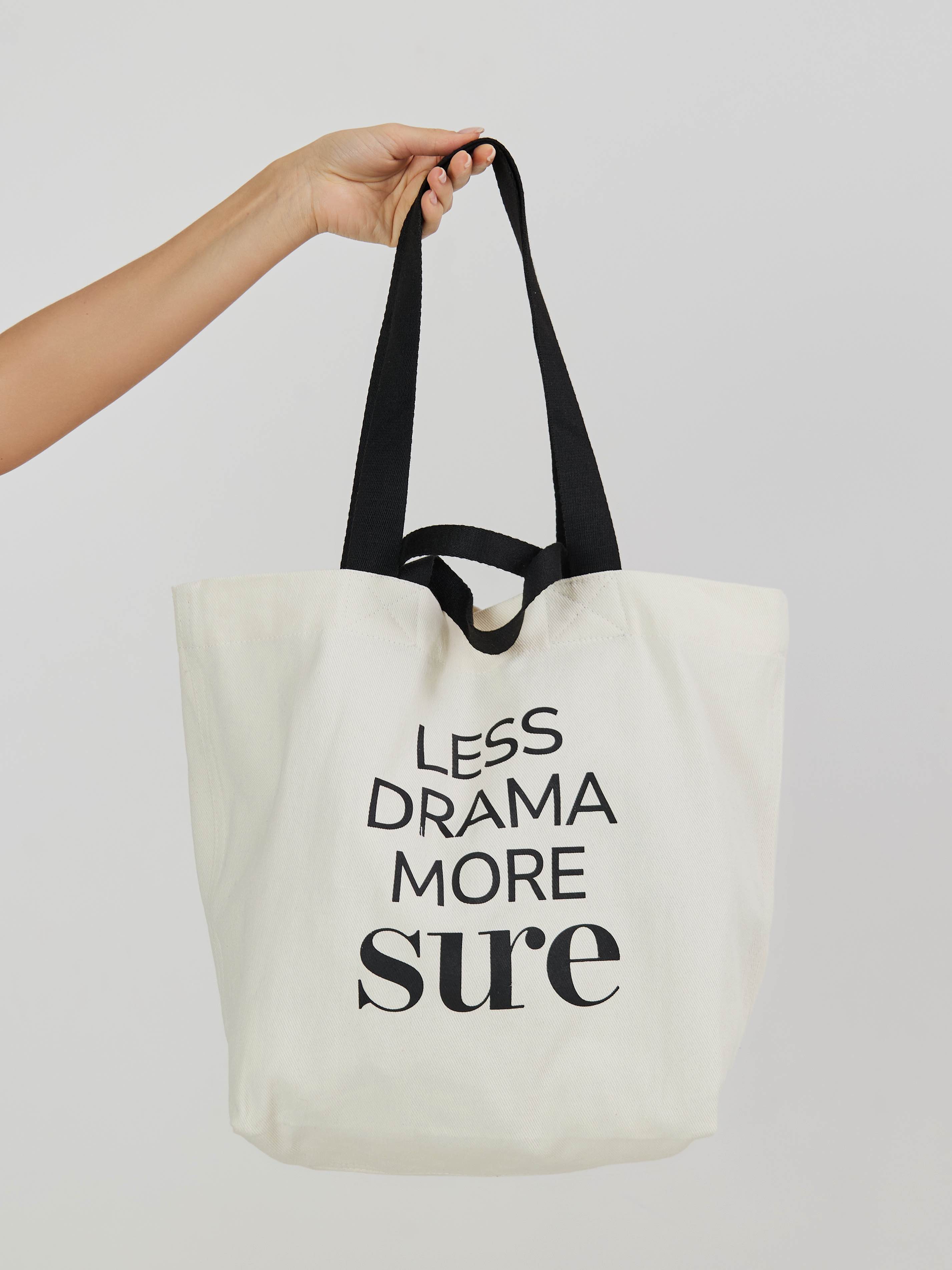 Сумка-шоппер LESS DRAMA MORE SURE