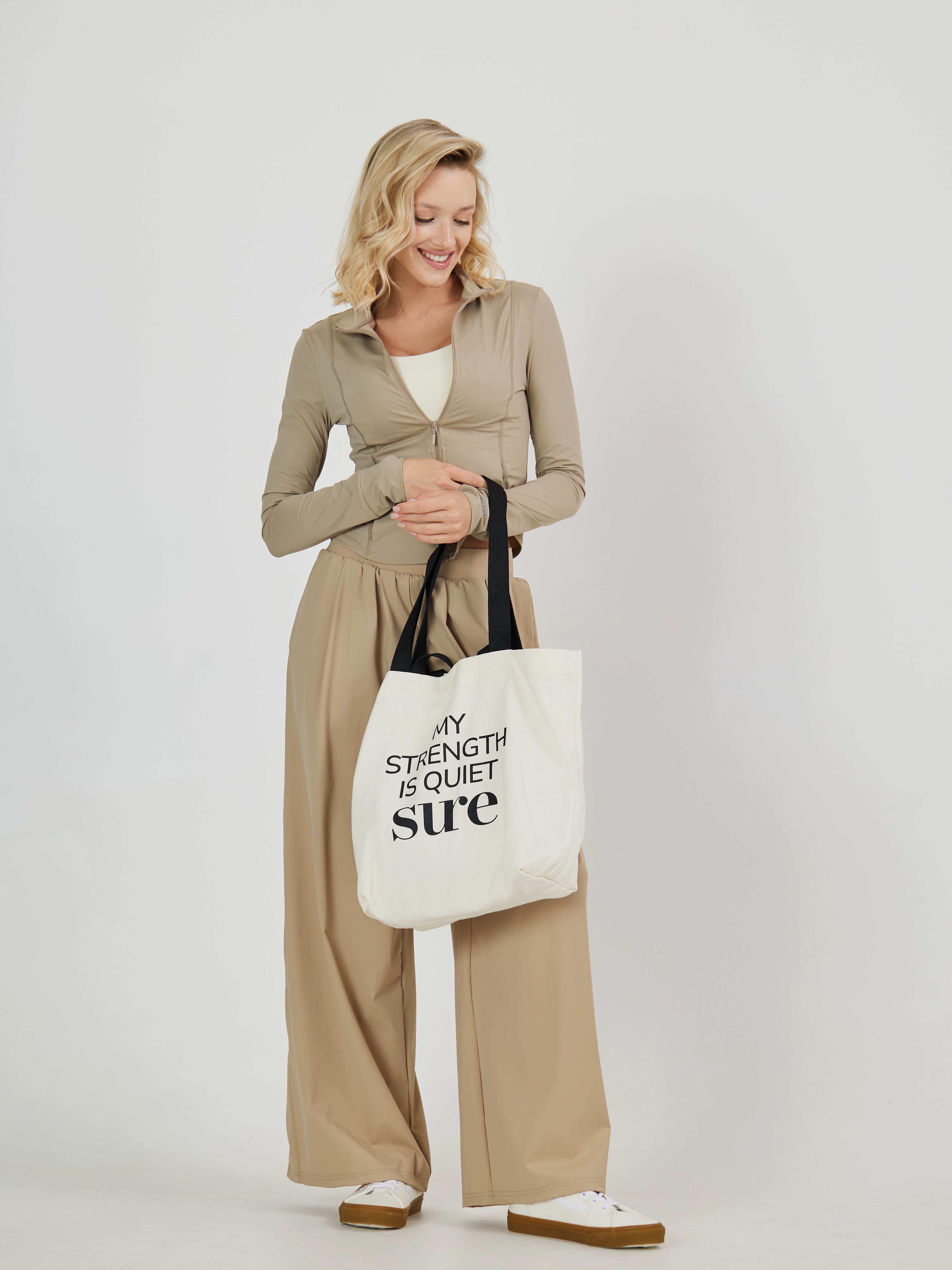 Сумка-шоппер MY STRENGTH IS QUITE