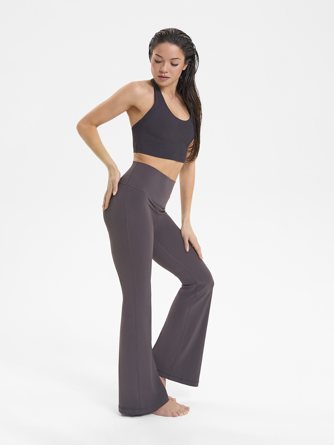 Леггинсы-брюки клеш