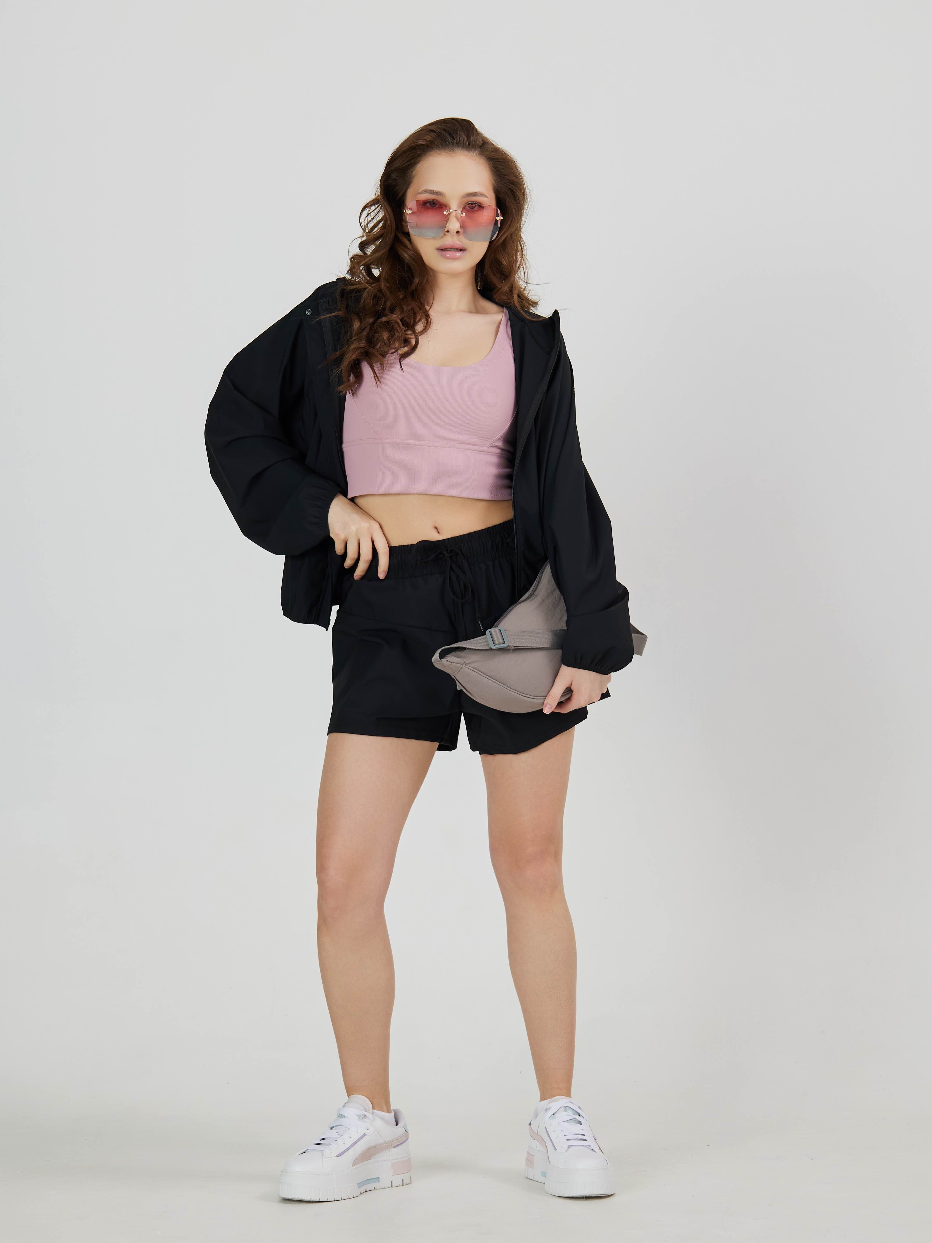 Сумка текстильная полукруглая кросс-боди