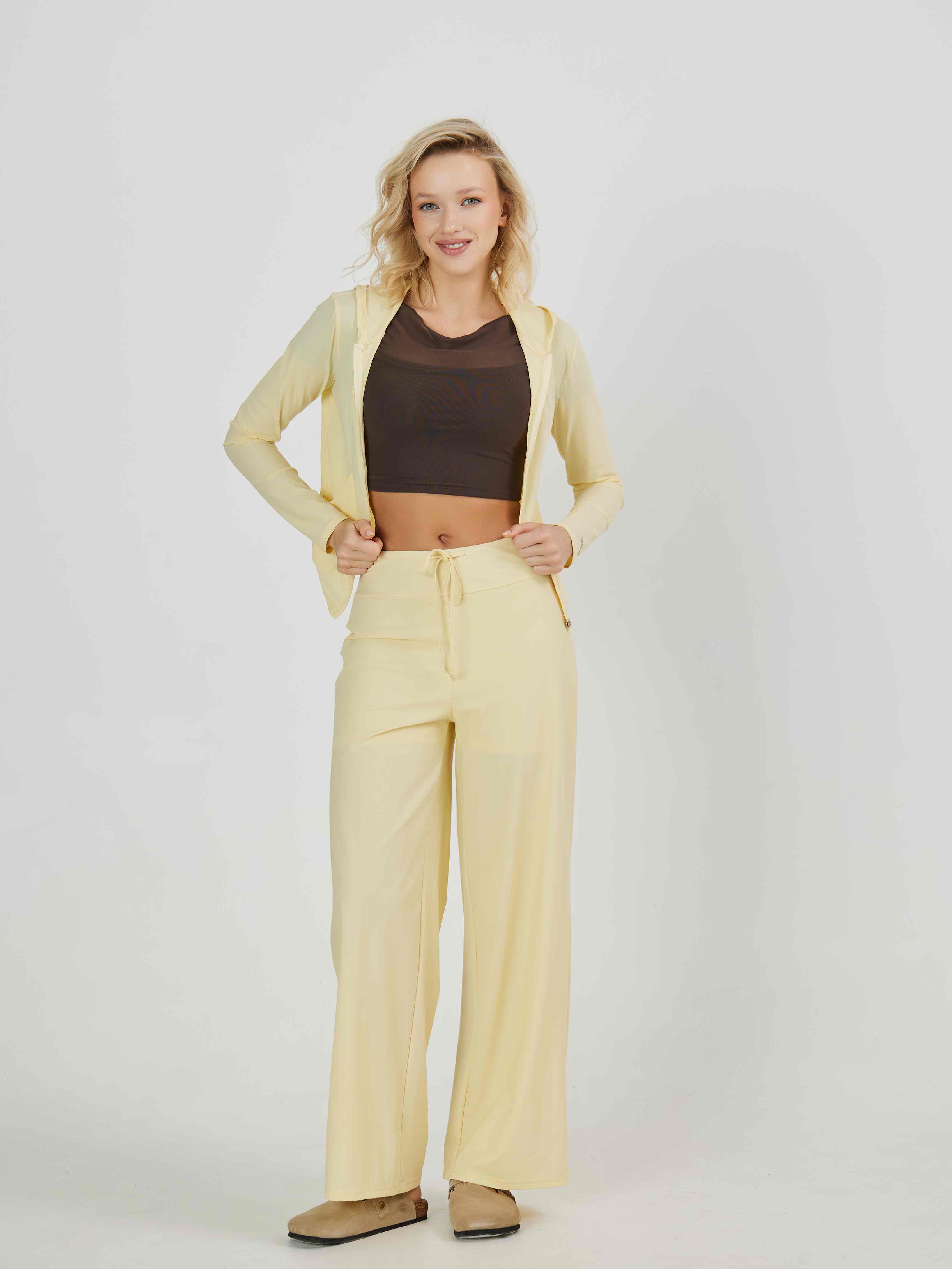 Рашгард на молнии с карманами, из тонкой ткани в клеточку SPF50, приталенного силуэта